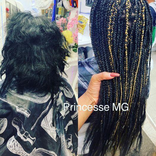 RALLONGE DE CHEVEUX / VENTE ET POSE / PRINCESSE MG   PERRUQUES / COIFFURE 