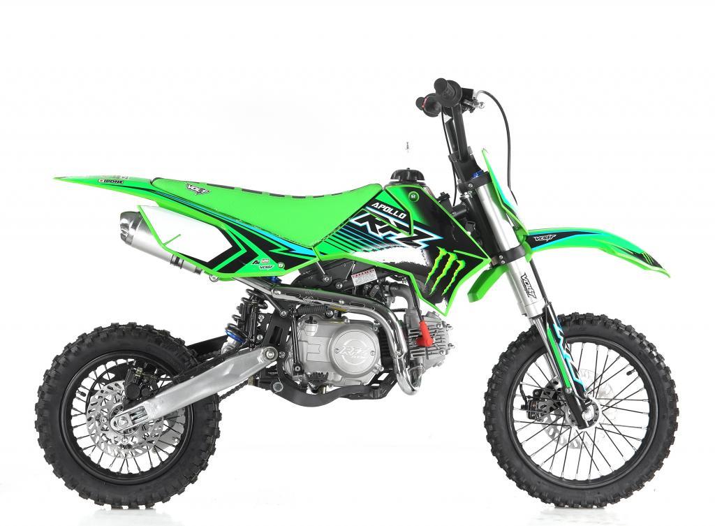 Motocross 110cc semi-automatique Apollo RFZ Start en liquidation