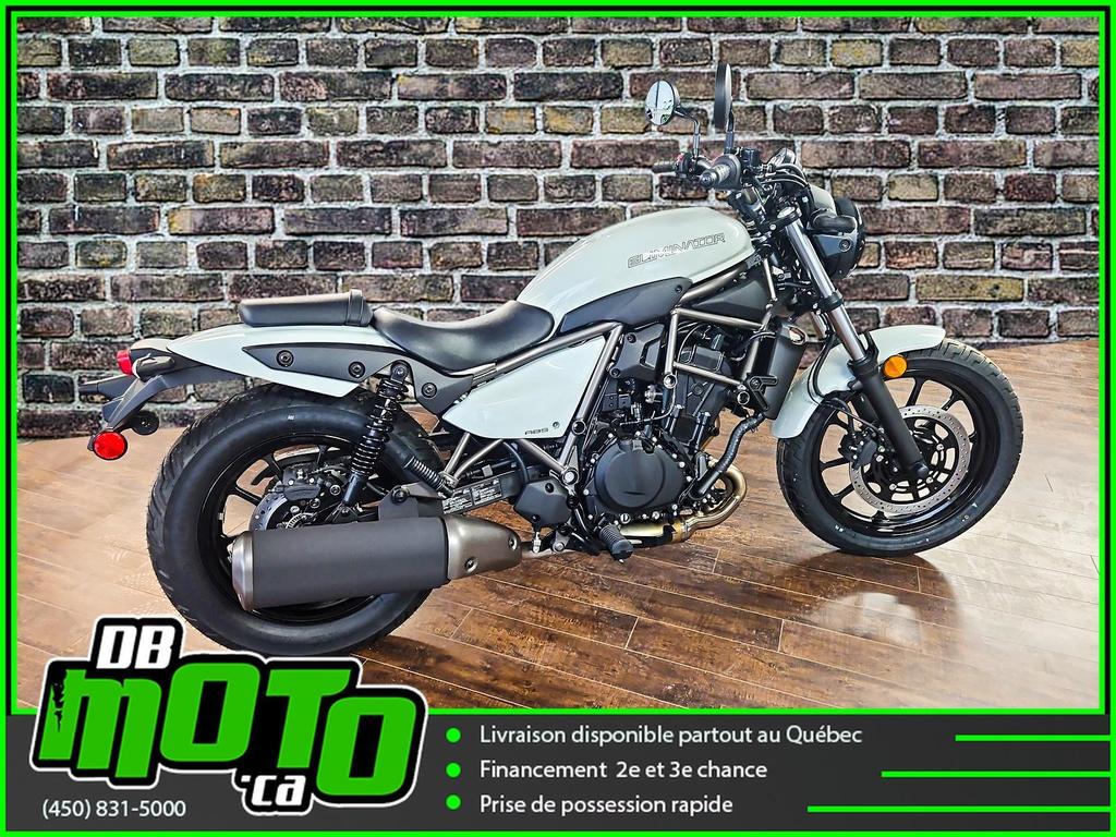 Kawasaki ELIMINATOR BLANC ROBOTIQUE 2024