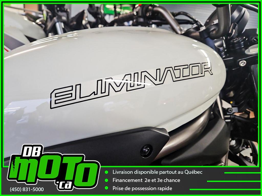 Kawasaki ELIMINATOR BLANC ROBOTIQUE 2024