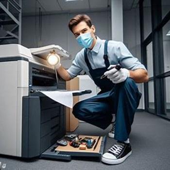 Réparation de photocopieur commercial, Imprimante à plan, photocopieur à plan