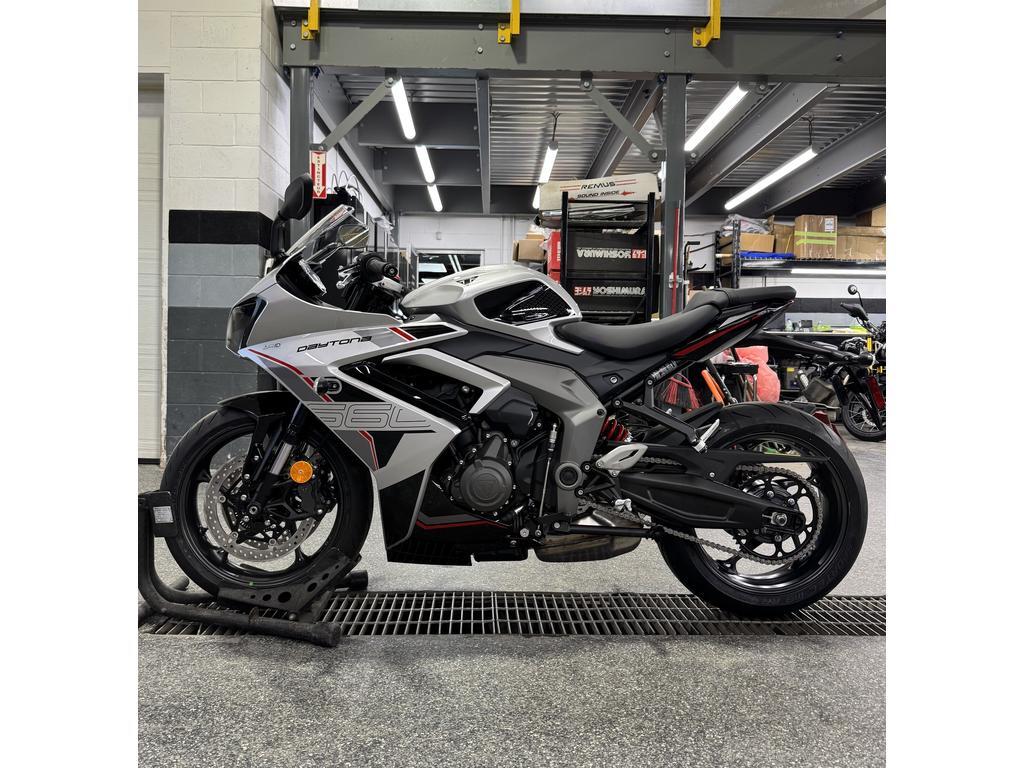 Triumph DAYTONA 660 ARGENT 2026