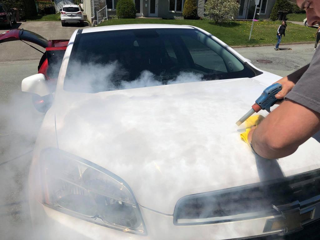 Nettoyage à la vapeur Victoriaville Lave-auto mobile 