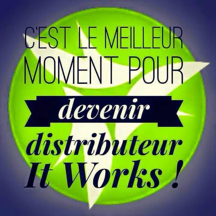 Emploi à domicile avec les produits It Works!