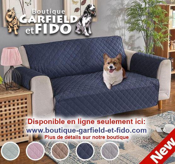 Housses de divans et canapés de protection pour chiens chats 
