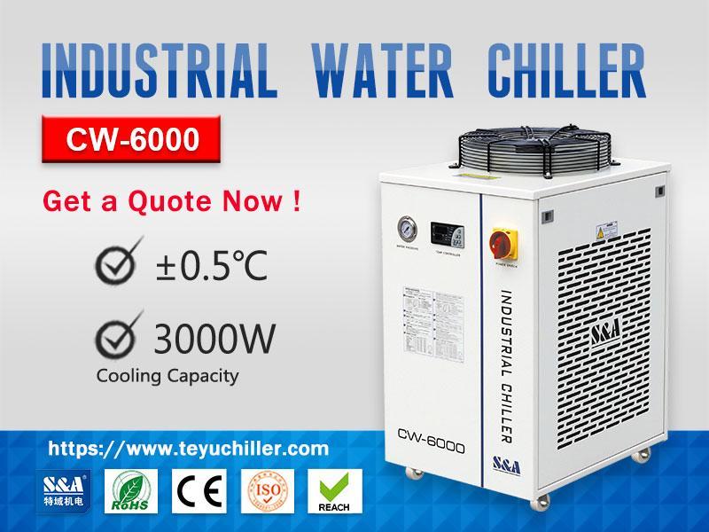 Refroidisseur d'eau industriel CW-6000