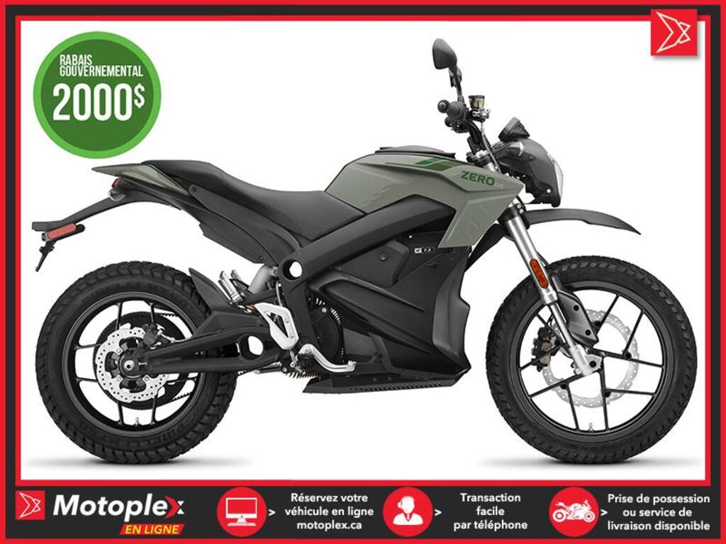 Zero Motorcycles Moto électrique - DS ZF7.2 2021